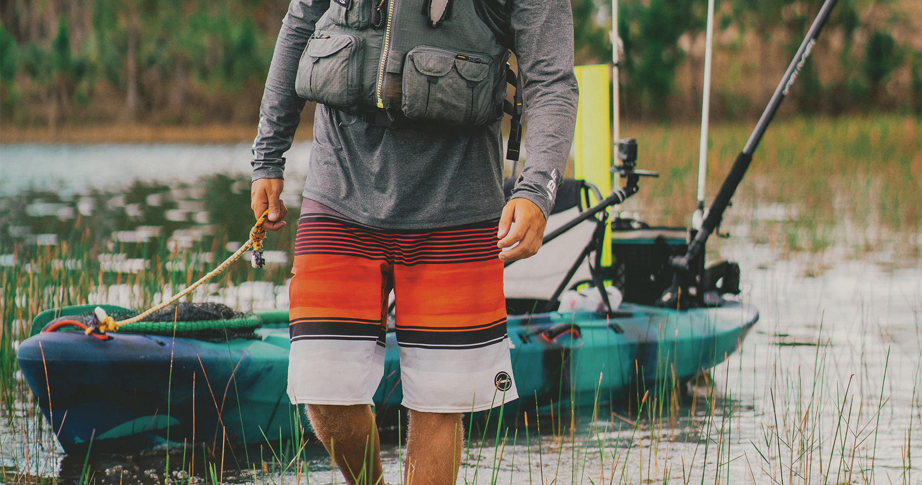 Rudder + Foot Braces