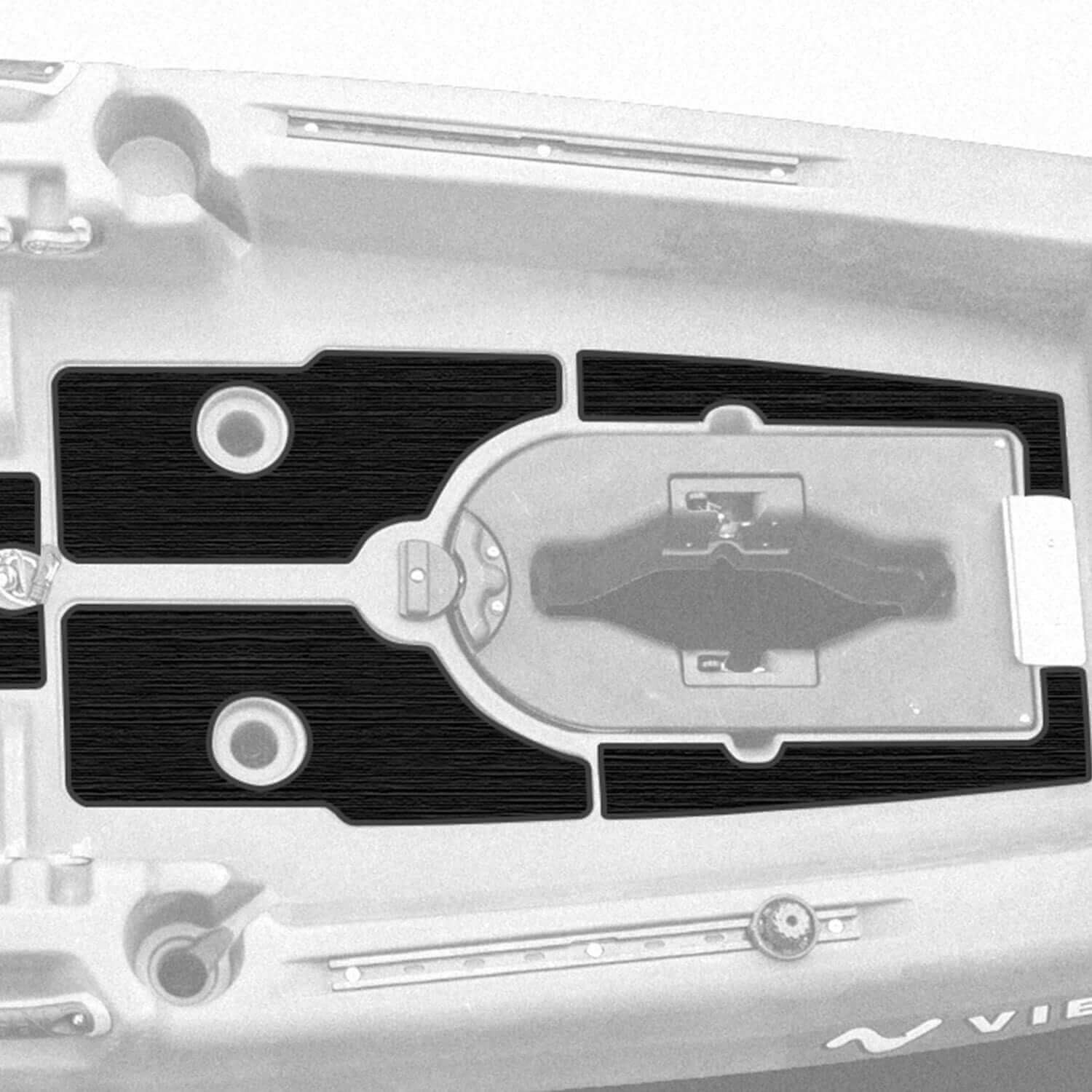 Makana 100 Black deck padding detail 3