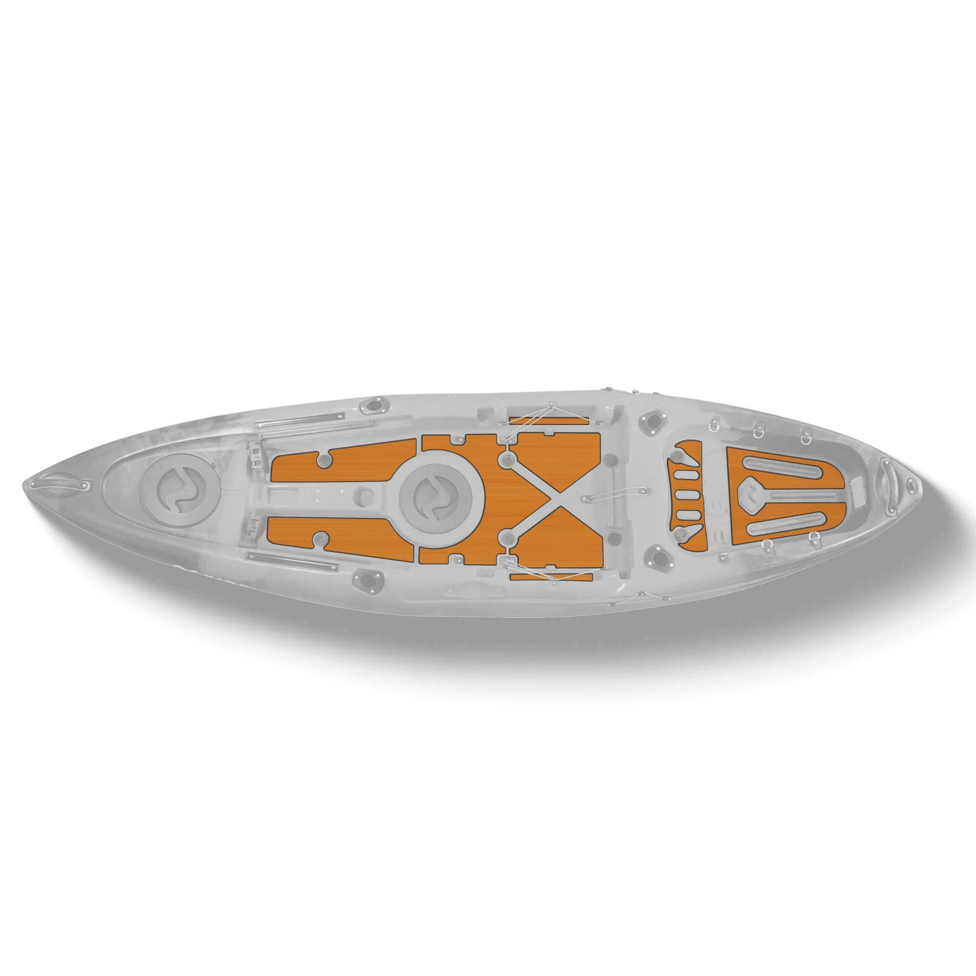 Yellowfin 100 Premium Deck Padding - Teak