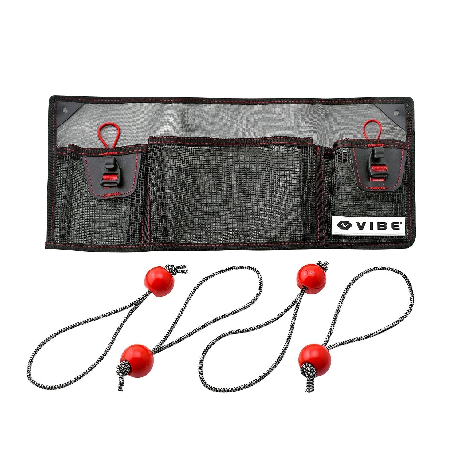 Mesh 3-Pocket Gear Organizer - CA - Vibe Kayaks