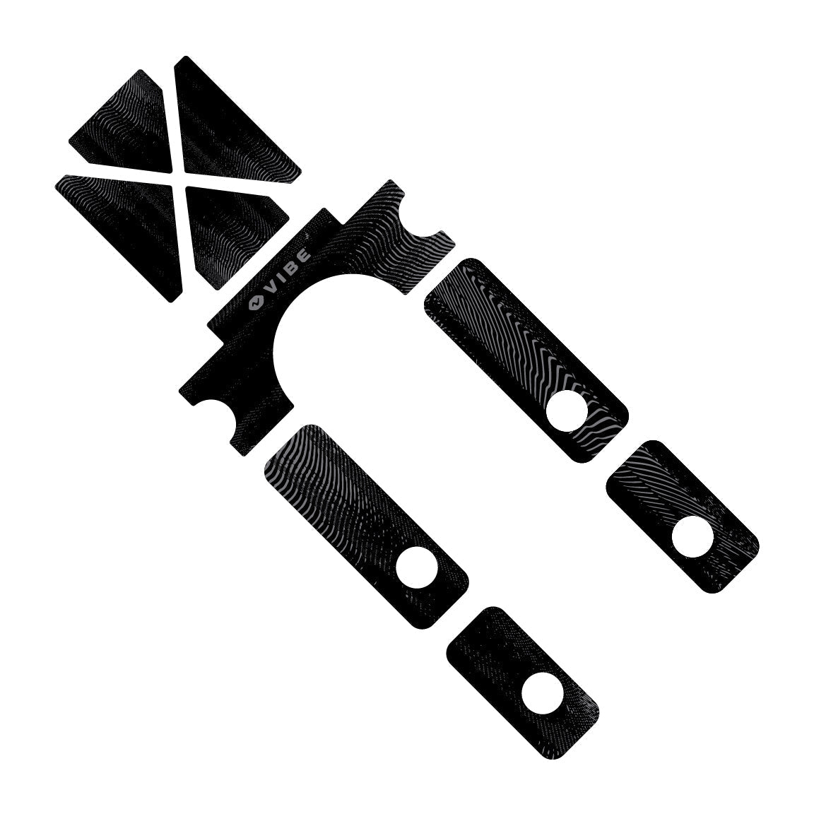 Sea Ghost Series Kayak Deck Padding - CA - Vibe Kayaks
