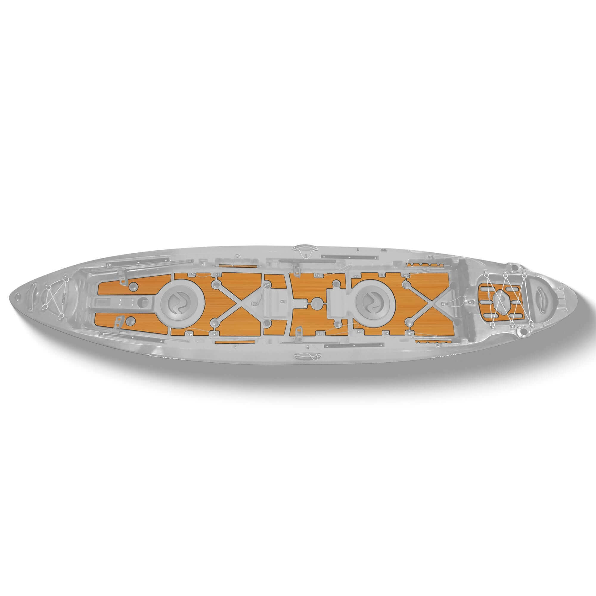 Yellowfin 130T Premium Deck Padding - Teak