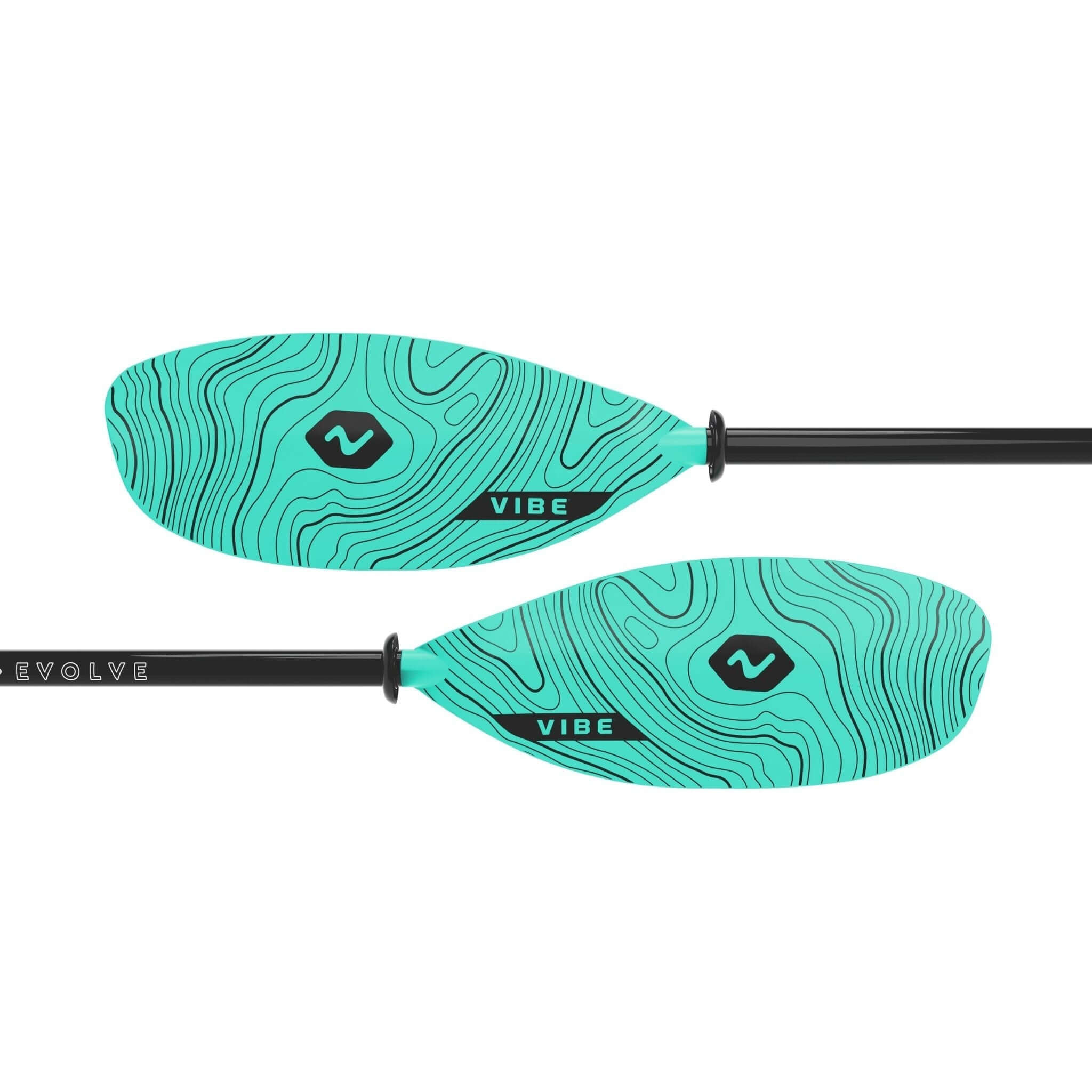 Pagaie Evolve en fibre de verre (230-250cm réglable) - CA - Vibe Kayaks